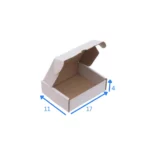 Boite 17x11x4 Carton Blanc